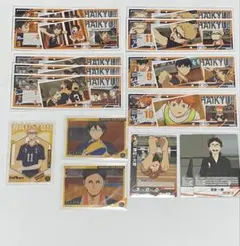 ハイキュー!! 烏野 ロングステッカー3 他セット