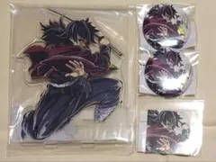 鬼滅の刃 エンドロール 冨岡義勇 アクリルスタンド 缶バッジ ステッカーセットのサムネイル