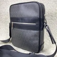 人気完売✨美品 森野帆布 帆布 × レザー 3way ボディバッグ L 黒 