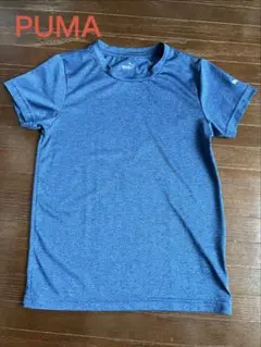 PUMA プーマ　青 サッカー　Tシャツ　150