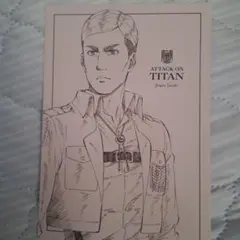 【値下げします】進撃の巨人 エルヴィン・スミス コースター＆ポストカード 値下げします】進撃の巨人 エルヴィン・スミス コースター＆ポスト
