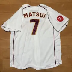 【美品】　松井稼頭央　サントリードリームマッチ　ユニフォーム　フリーサイズ Yahoo!オークション、往年のプロ野球スター選手の着用ユニフォームが