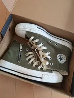 CONVERSE ALL STAR ハイカットスニーカー オリーブ