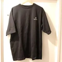 Snow Peak ロゴ刺繍 Tシャツ ブラック