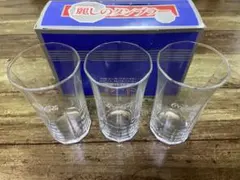 【昭和レトロ】コカ・コーラ　グラス3個セット　麗しのタンブラー