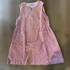 familiar ジャンバースカート 120 ピンク