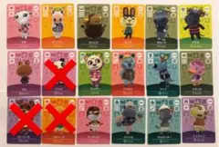 どうぶつの森 amiiboカード アミーボカード　住民カードセット