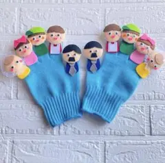 手袋シアター　おはなしゆびさん　両手用