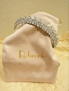 美品!Refinado クリスタルティアラ