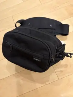 Hugoo ヒップシート 抱っこ紐 ブラック