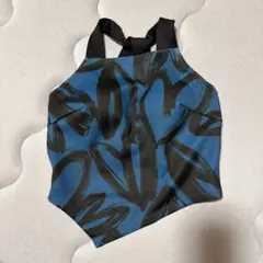 s*a様 SUKALA ヨガウェア Sサイズ 青黒ハートデザイン