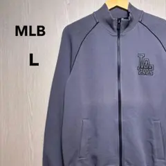 MLB トラックジャケット　Ｌ　グレー　ドジャースのサムネイル