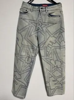 supreme Stars Topstitch Baggy Jean 30のサムネイル