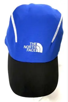 【美品】◼︎THE NORTH FACE◼︎キッズ★ストライプキャップ★青/黒★