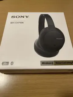 SONY WH-CH710N ワイヤレスヘッドフォン　ブラック