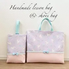 あずき様専用⭐︎レッスンバッグ等3点⭐︎女の子ハンドメイド
