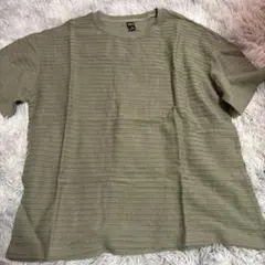 Dazy XL オリーブグリーン 半袖Tシャツ