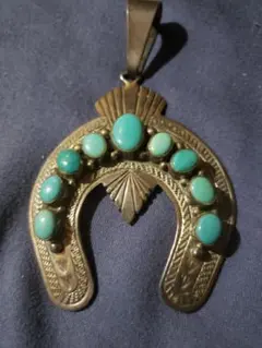 【希少】オールドナバホ　ペンダントトップ　ナジャ　スターリング　ネックレス Indian Jewelry FUNNY公式ストア ナバホ族 ターコイズ