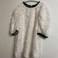 VIVIENNE TAM ヴィヴィアンタム シアーブラウス パワーネット 0 白 