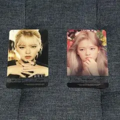 TWICE クリアトレカ　ジョンヨン2点セット
