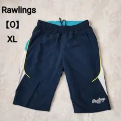 【新品級】Rawlings ハーフパンツ 短パン ジャージ ナイロン 野球 Oのサムネイル