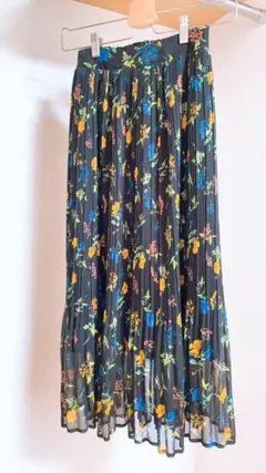 ロングスカート プリーツスカート