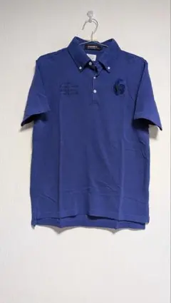 【le coq sportif 】GOLF ポロシャツ ブルー Lのサムネイル