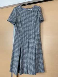 Aylesbury アリスバーリー　ワンピース　半袖　千鳥格子　11