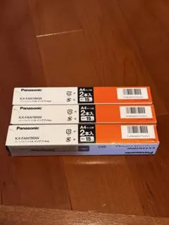 Panasonic KX-FAN190W インクフィルム 3箱セットのサムネイル