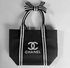 早い者勝ち！新品　CHANEL ノベルティ　リボントートミニバッグ♡