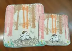 ムーミン ハンドタオルセット 大小2枚 MARUSHIN