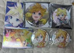 プロセカ　鏡音レン　缶バッジ　カード　まとめ売りセット