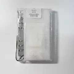 そ*た様 【新品】SEVENMINT セブンミント A6 バイブルクリアバインダ