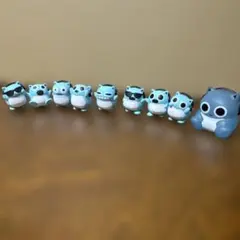 ブルーハムハム　ガチャガチャ　フィギュア