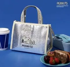 スヌーピー 保冷トートバッグ　ランチバッグ　持ち手かわいい
