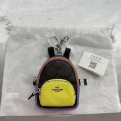 COACH コーチ　ミニバックパック　バッグチャーム