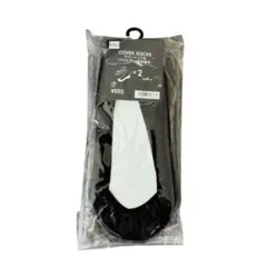【新品】GU カバーソックス 2P スクエア 超浅履き ブラック 23-25cmのサムネイル