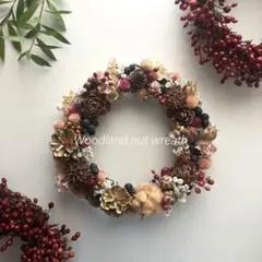 森の木の実のリース　no.191