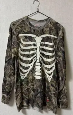 Supreme x Hanes Bones Thermal Crew Camo