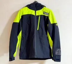 nnoum（ノアム）スキーウェアセット 黒/蛍光イエロー