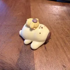 ポムポムプリン　サンリオキャラクターズ　ぬいぐるみといっしょ　フィギュ