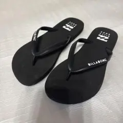 BILLABONG ビーチサンダル ブラック サイズ不明22〜22.5cm位？