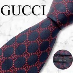 【人気の赤】GUCCI GG柄 ワインレッド　シルクネクア 人気の赤】GUCCI GG柄 ワインレッド シルクネクア - メルカリ