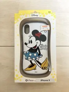【新品】iFace ディズニー ミニーマウス iPhoneX/XSケース 耐衝撃