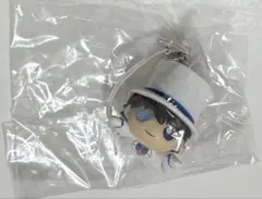 名探偵コナン　怪盗キッド　寝そべり　プチ　ストラップ　キーホルダー