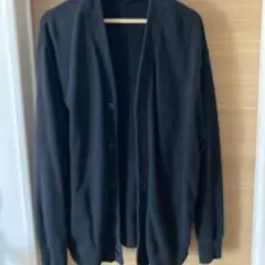 UNIQLO 黒 カーディガン 前開き