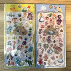【最安値】トイストーリー、アリス　プチドロップステッカー