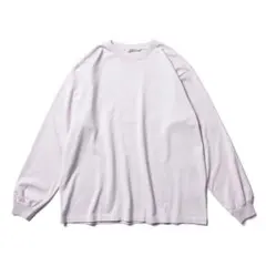 AURALEE オーラリー L/S TEE ロンT カットソー 4 薄紫のサムネイル
