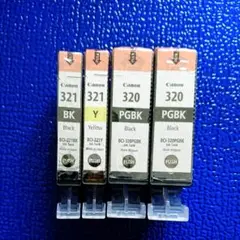 Canon BCI-320PGBK＋321Y＋321BK