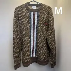 極美品 GUCCI アルパカ混 ジャガード ニット セーター GG柄 M相当 